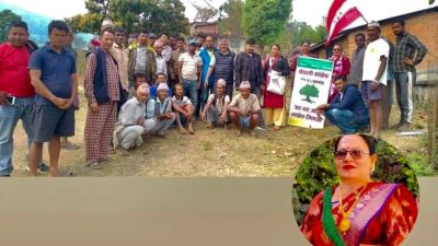 प्रधानाध्यापक स्कुलमा हाजिर गरी पार्टीको कार्यक्रममा