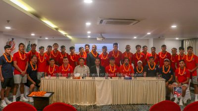 नेपालले टिमोर लिस्टे र ओमानसँग मैत्री फुटबल खेल्ने