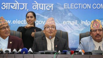 मतदान केन्द्रमा हवाई गस्तीदेखि तीन घेराको सुरक्षा