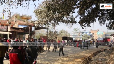 बिद्यालयको बिषयलाई लियर मेयर वडा अध्यक्ष बिच भनाभन