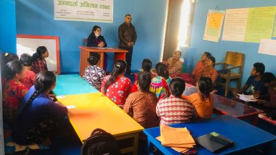 पन्चकन्या १,२मा बालबालिकाको जन्मदर्ता अभियान संचालन