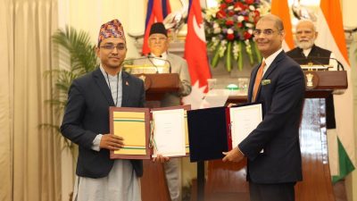 नेपाल र भारतबीच अन्तरदेशीय विद्युतीय भुक्तानीका लागि सहमति