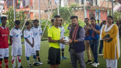 दोस्रो अन्तर मा वि स्तरीय फुटसल प्रतियोगिता सुरु