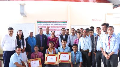 पञ्चकन्याको  उत्कृट शिक्षक, बिद्यार्थी र बिद्यालय सम्मानित