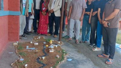 सामुदायिक स्वास्थ्य निरुपण कार्यक्रममा विद्यार्थीको सहभागिता