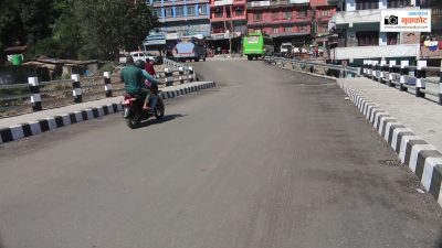 त्रिशुली खोलामा  नयाँ पुल निर्माणसंगै यातायात संञ्चालनमा सहज