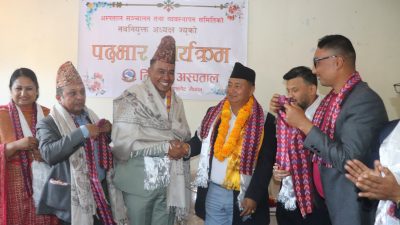 अस्पताल तन्दुरुस्त बनाउन दिनरात खट्छु / अध्यक्ष बुढाथोकी