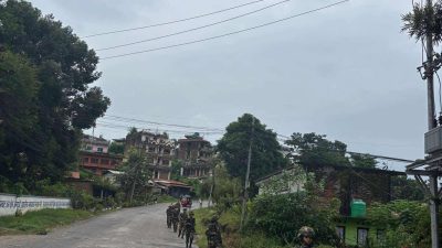 विषम परिस्थितिमा नेपाली सेना परिचालन, नुवाकोटको जनजीवन सामान्य