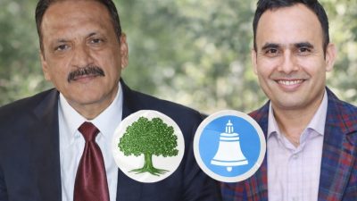नुवाकोट–१ मा  रास्वपाका डा. विक्रम तिमिल्सिना अगाडि,